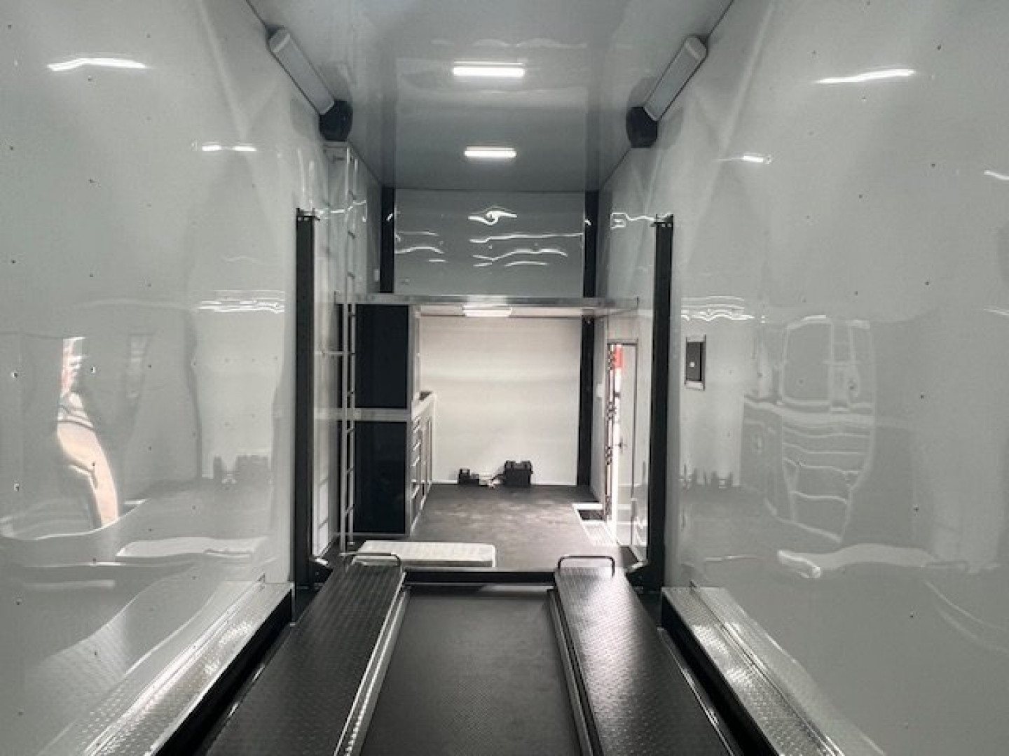New 2025 Outlaw Trailers 8.5x32 Stacker Race Trailer Cargo / Enclosed Trailer