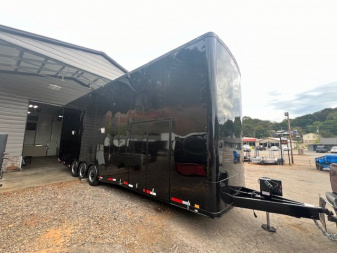 New 2025 Outlaw Trailers 8.5x32 Stacker Race Trailer Cargo / Enclosed Trailer