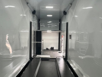 New 2025 Outlaw Trailers 8.5x32 Stacker Race Trailer Cargo / Enclosed Trailer