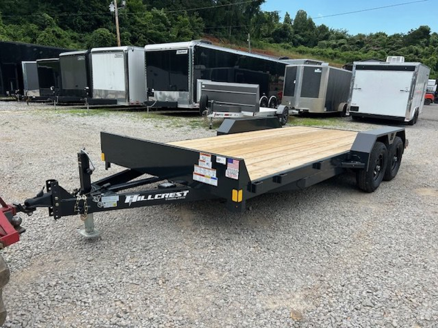 New 2025 HILLCREST TRAILERS 16+2 10k Car / Racing Trailer