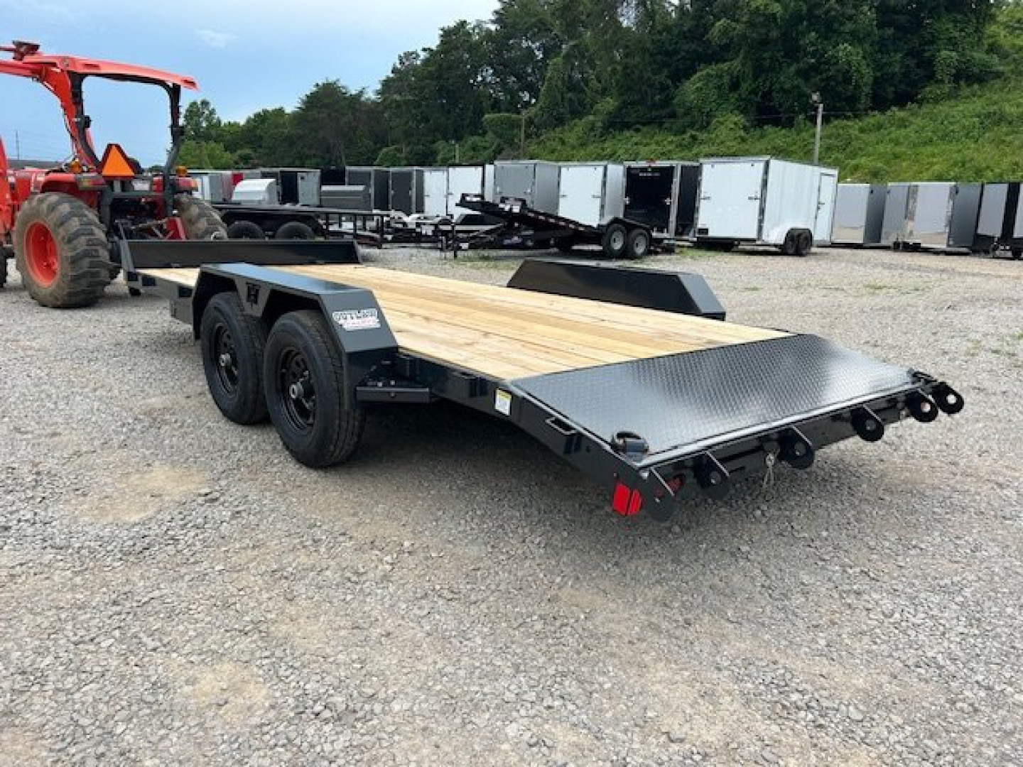 New 2025 HILLCREST TRAILERS 16+2 10k Car / Racing Trailer