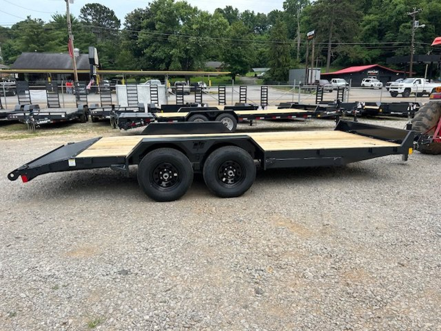 New 2025 HILLCREST TRAILERS 16+2 10k Car / Racing Trailer