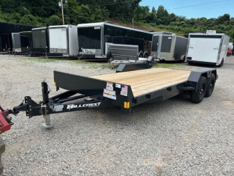 New 2025 HILLCREST TRAILERS 16+2 10k Car / Racing Trailer