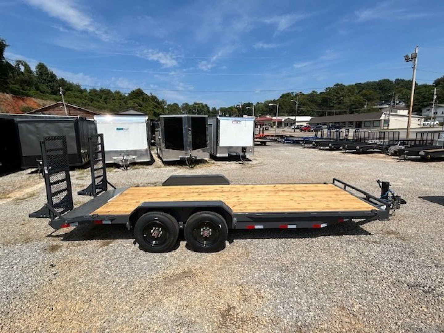 New 2025 Lamar Trailers 83x20 16k Equipment Trailer