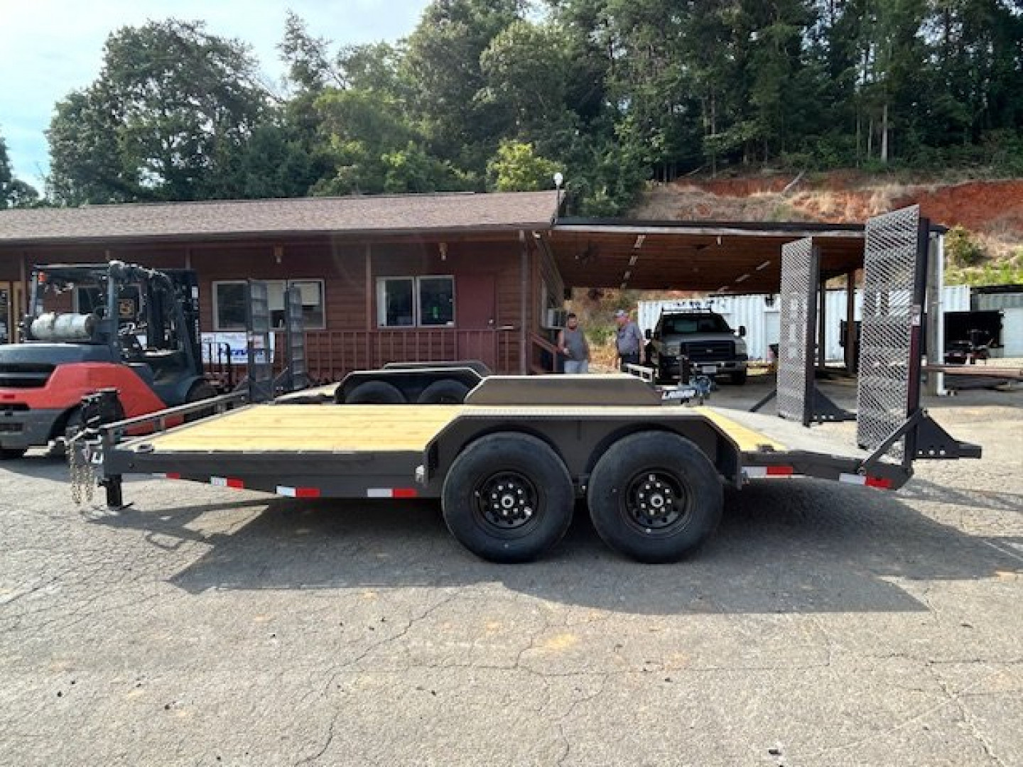 New 2025 Lamar Trailers 83x16 14k Equipment Trailer