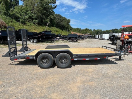 New 2025 Lamar Trailers 83x18 14k Equipment Trailer