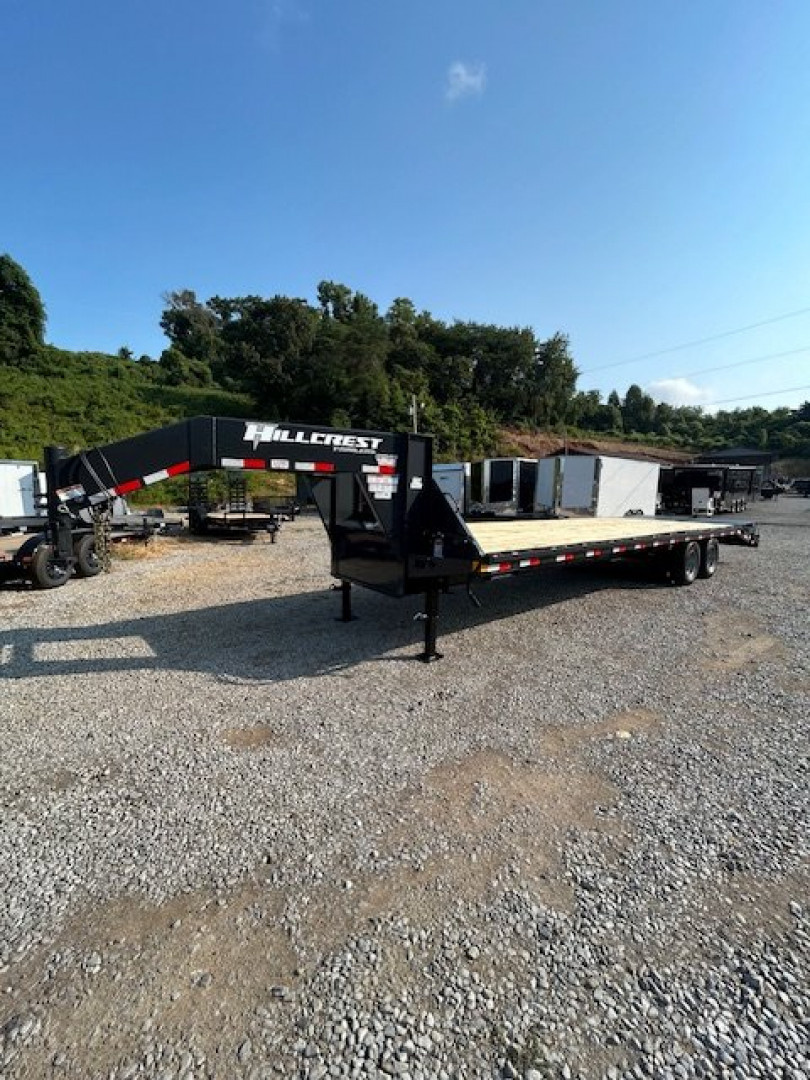 New 2025 Hillcrest Trailers 25+5 24.9K Gooseneck Equipment Trailer