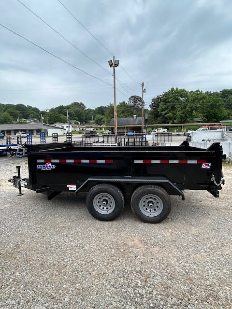 New 2025 Hawke Trailers 6X12 10K Dump Trailer