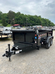 New 2025 Hawke Trailers 6X12 10K Dump Trailer