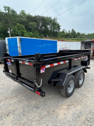New 2025 Hawke Trailers 6X12 10K Dump Trailer