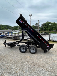 New 2025 Hawke Trailers 6X12 10K Dump Trailer