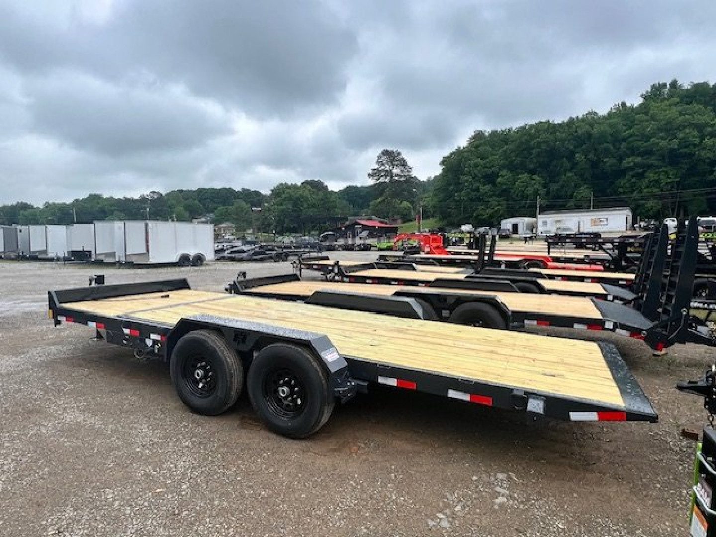 New 2025 Outlaw Trailers 16+4 14k Tilt Equipment Trailer