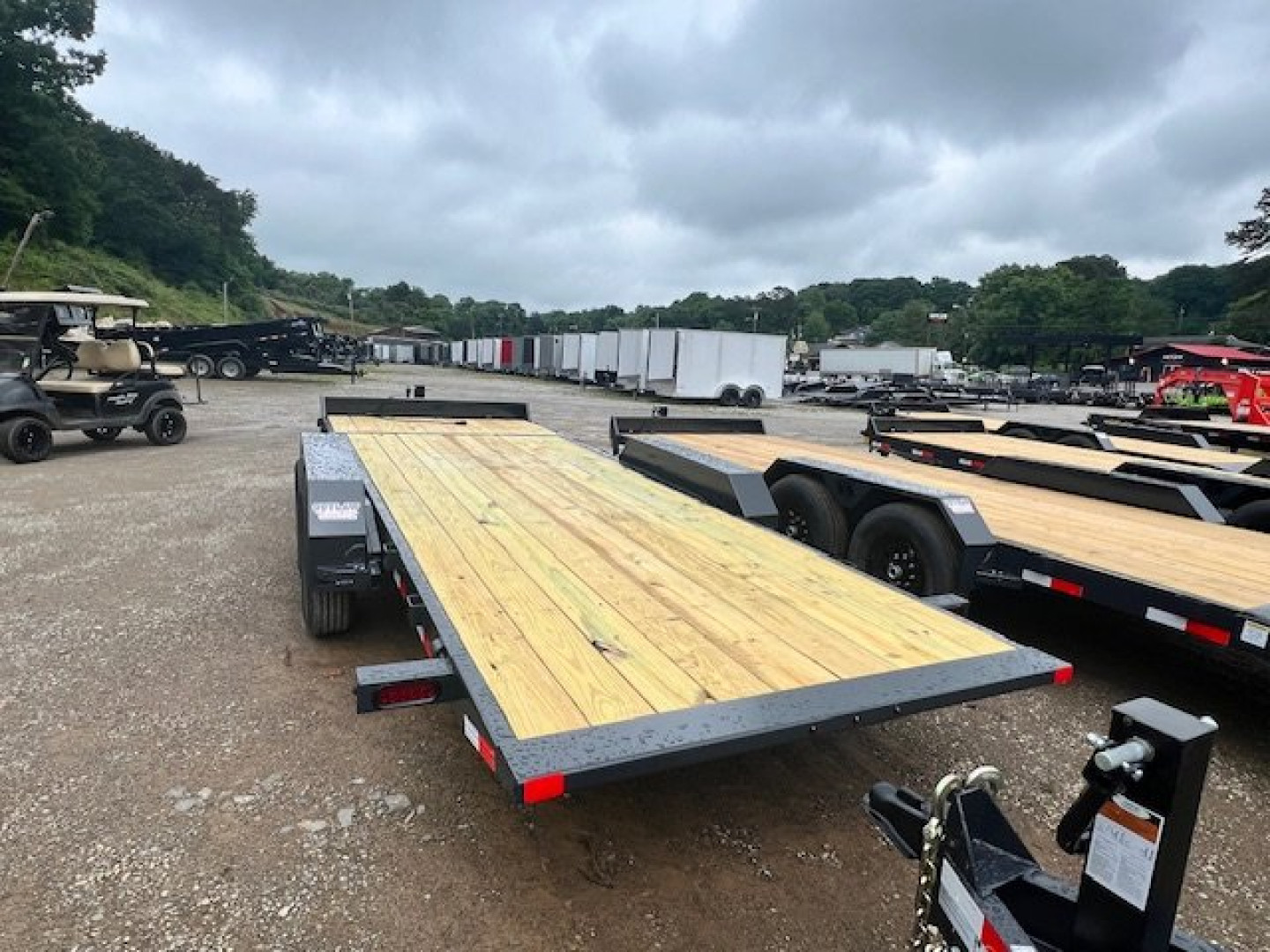 New 2025 Outlaw Trailers 16+4 14k Tilt Equipment Trailer