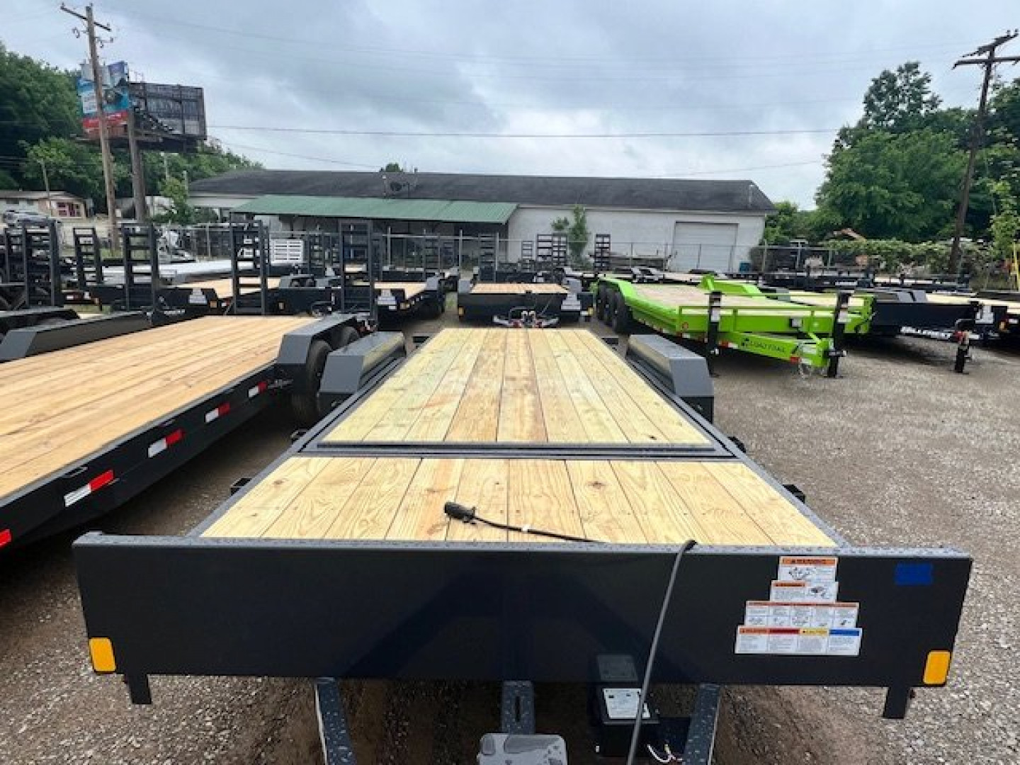 New 2025 Outlaw Trailers 16+4 14k Tilt Equipment Trailer