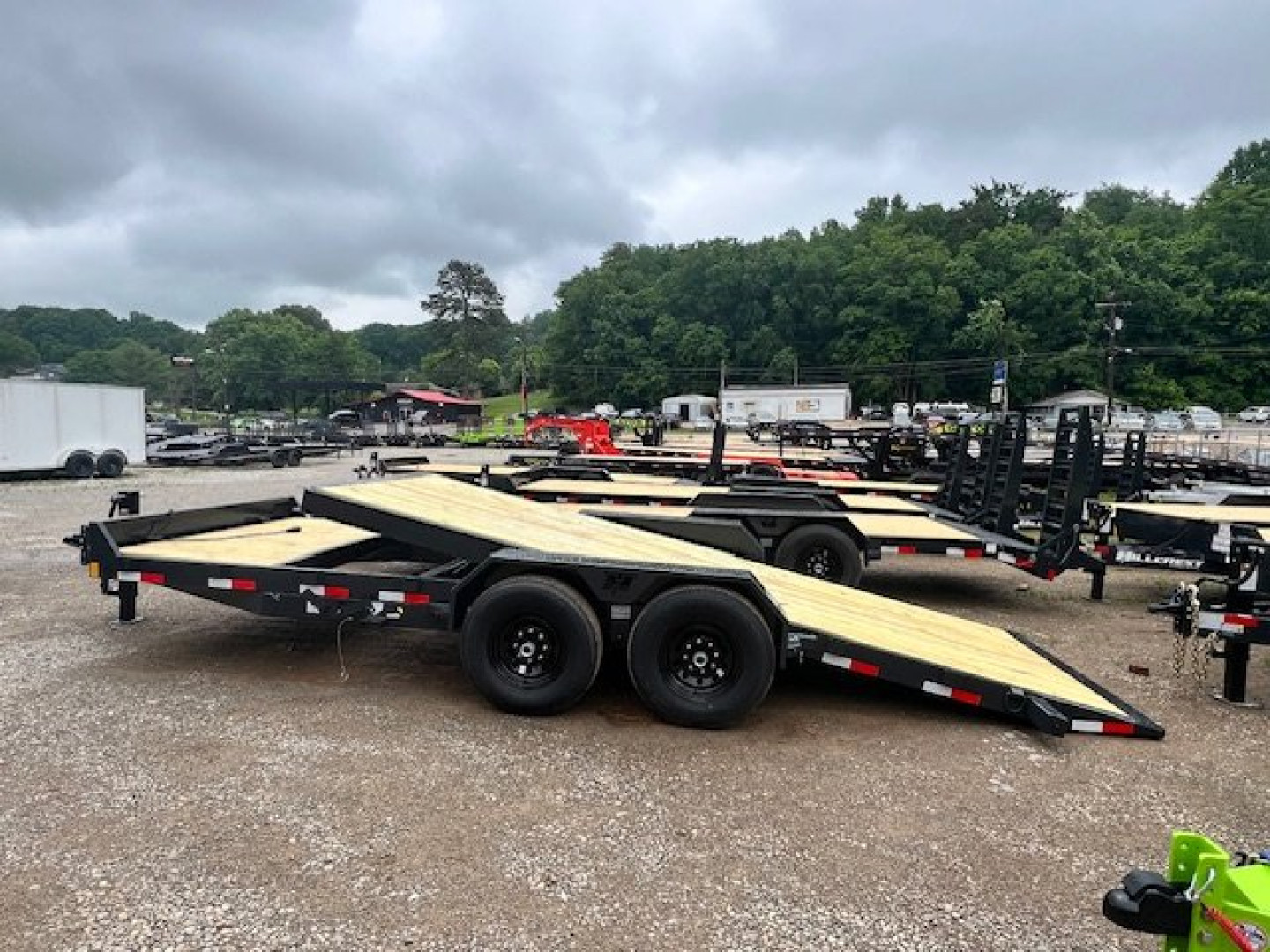 New 2025 Outlaw Trailers 16+4 14k Tilt Equipment Trailer