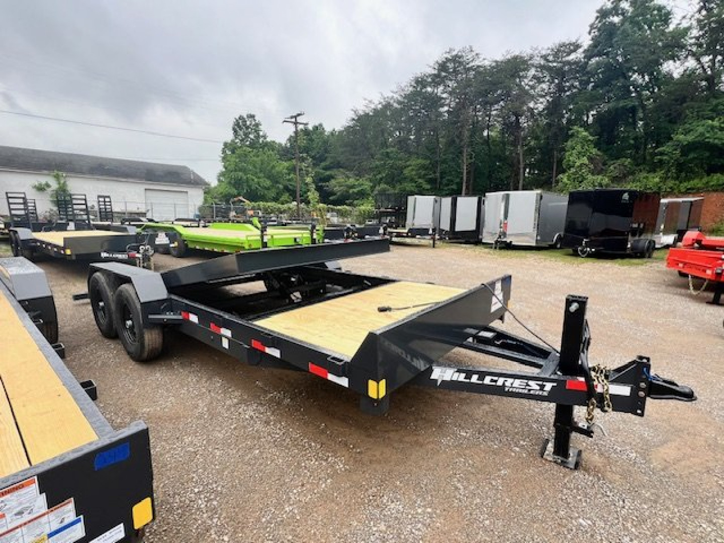 New 2025 Outlaw Trailers 16+4 14k Tilt Equipment Trailer