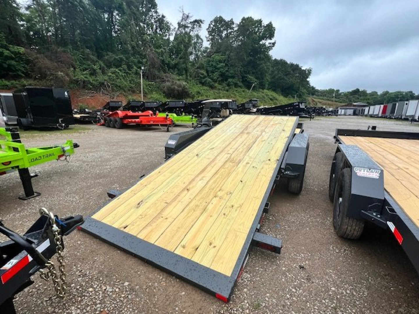 New 2025 Outlaw Trailers 16+4 14k Tilt Equipment Trailer