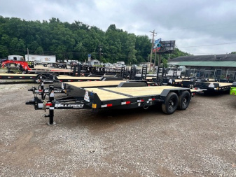 New 2025 Outlaw Trailers 16+4 14k Tilt Equipment Trailer