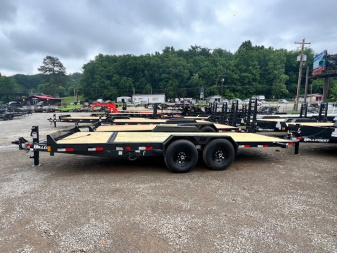 New 2025 Outlaw Trailers 16+4 14k Tilt Equipment Trailer