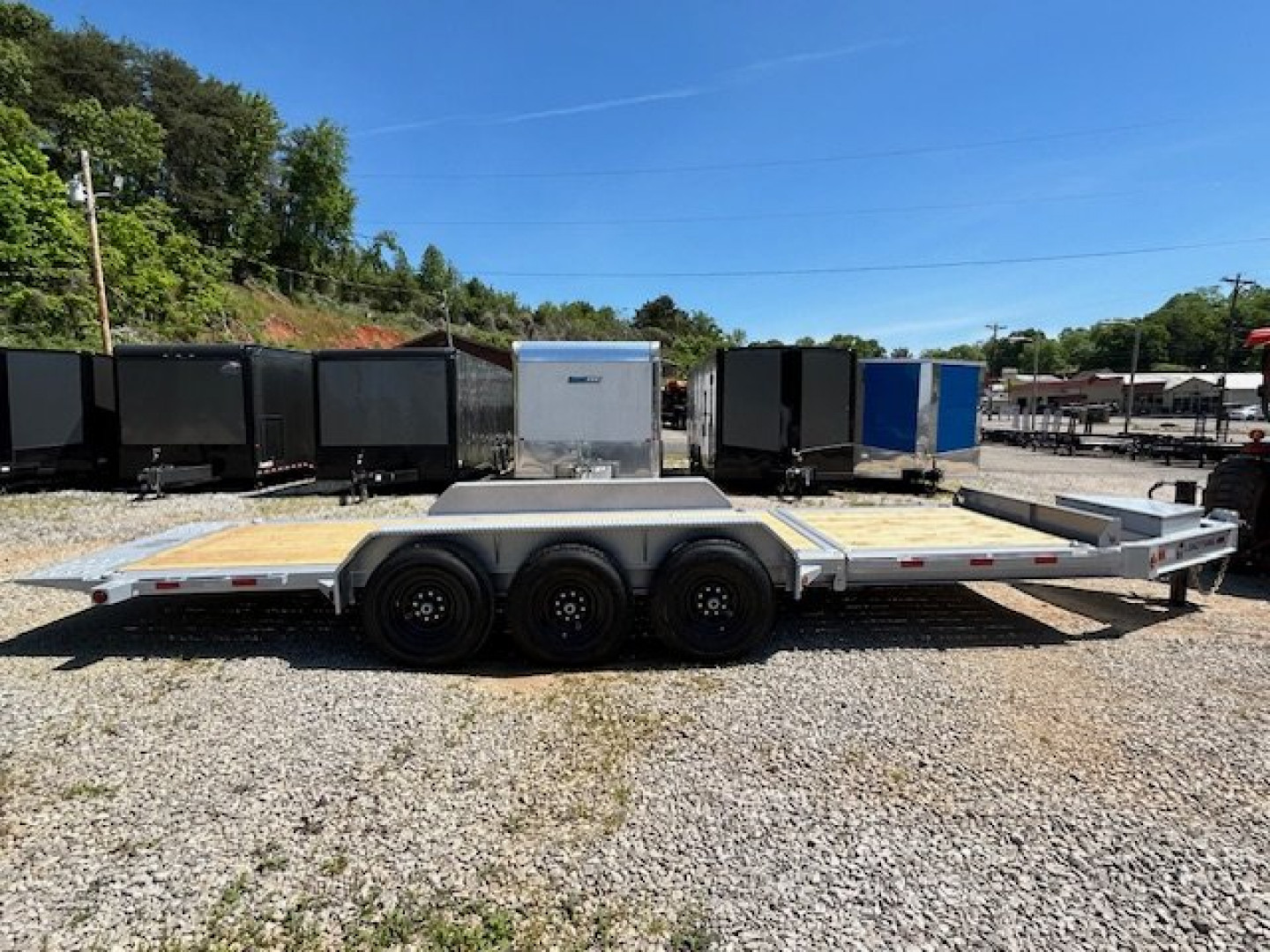 New 2024 Load Trail 83X22 21K TILT N GO Equipment Trailer