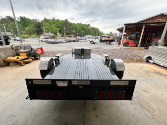 New 2024 OUTLAW TRAILERS 9' Hillcrest Hyd. Drop Deck Motorcycle Trailer Utility Trailer