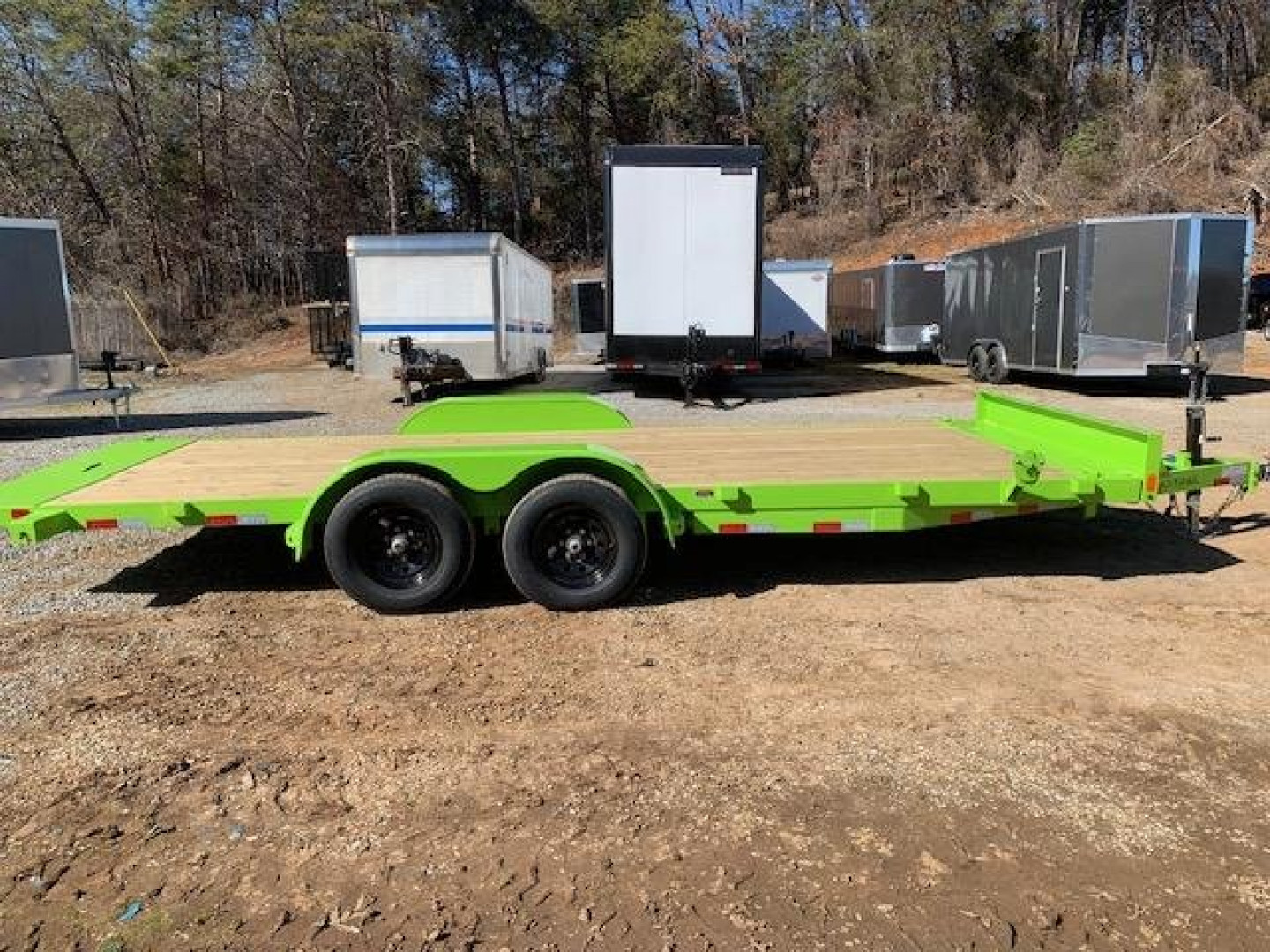 New 2024 Load Trail 83x20 Max Tilt 10k  Car / Racing Trailer