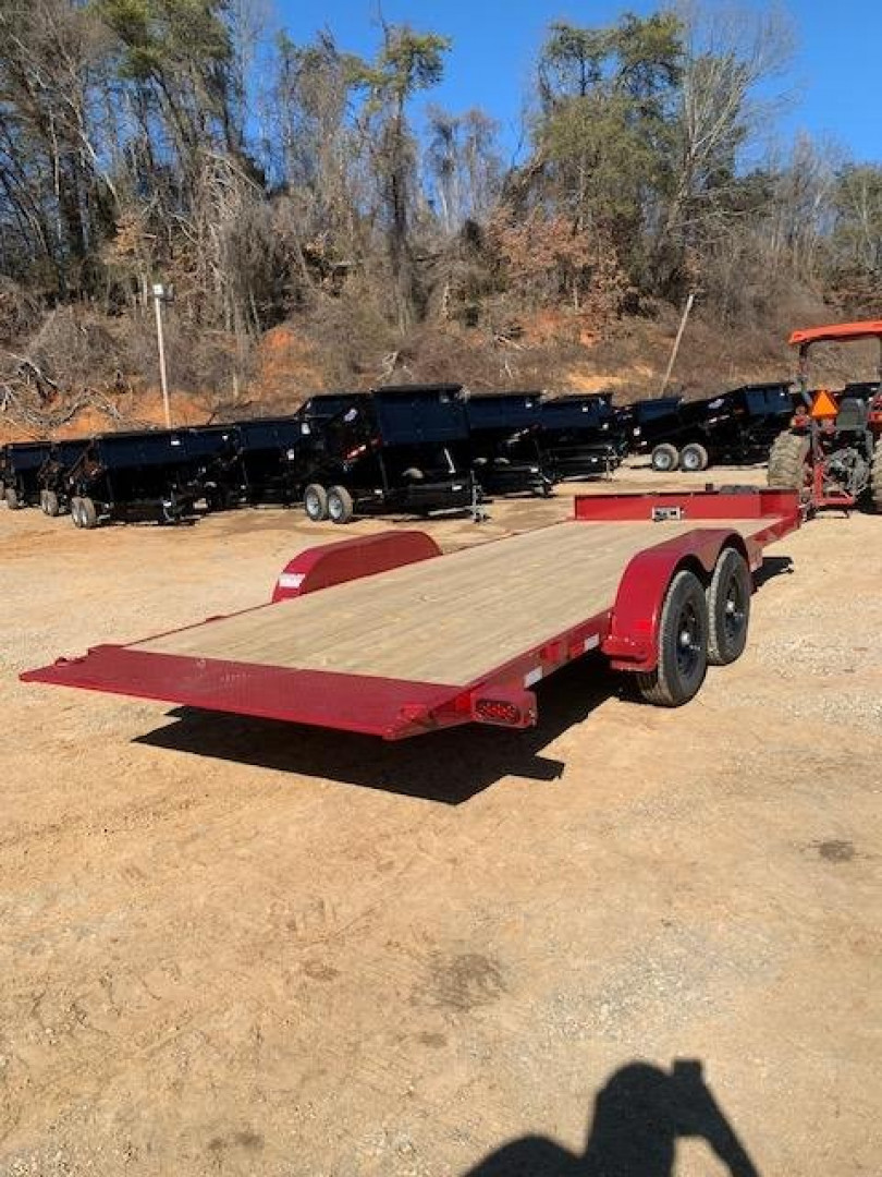 New 2024 Load Trail 83x20 10K Tilt Trailer- Maroon