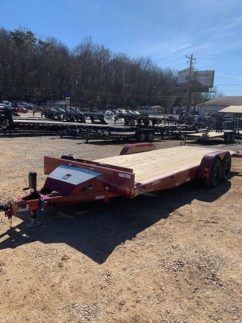 New 2024 Load Trail 83x20 10K Tilt Trailer- Maroon
