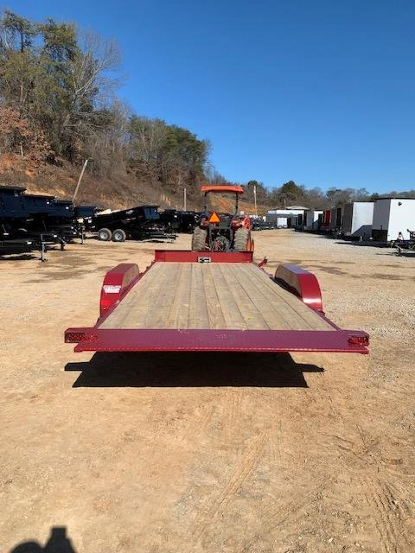 New 2024 Load Trail 83x20 10K Tilt Trailer- Maroon