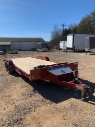 New 2024 Load Trail 83x20 10K Tilt Trailer- Maroon