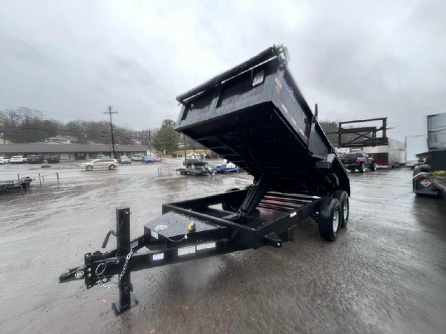 New NEW 2024 Hawke Trailers 7' x 14' Dump Trailer