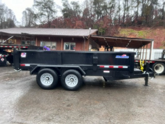 New NEW 2024 Hawke Trailers 7' x 14' Dump Trailer