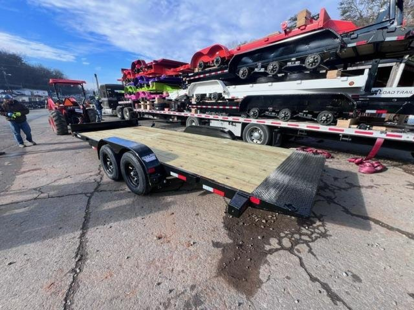 New 2024 LOAD TRAIL 83X20 MAX-TILT DECK Tilt Trailer