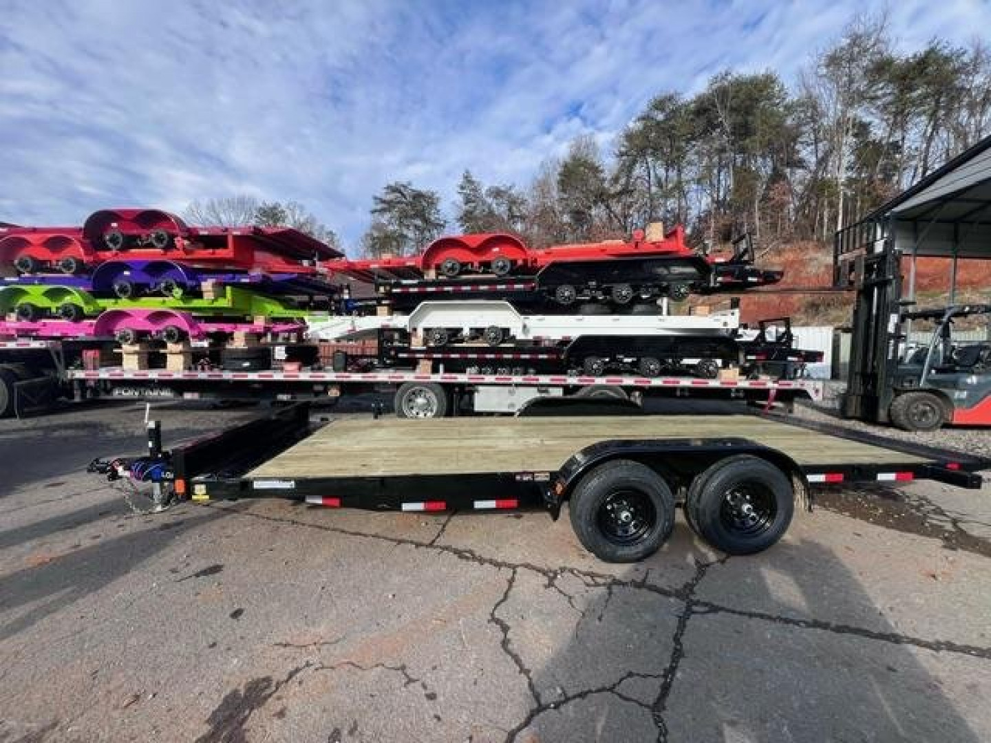 New 2024 LOAD TRAIL 83X20 MAX-TILT DECK Tilt Trailer