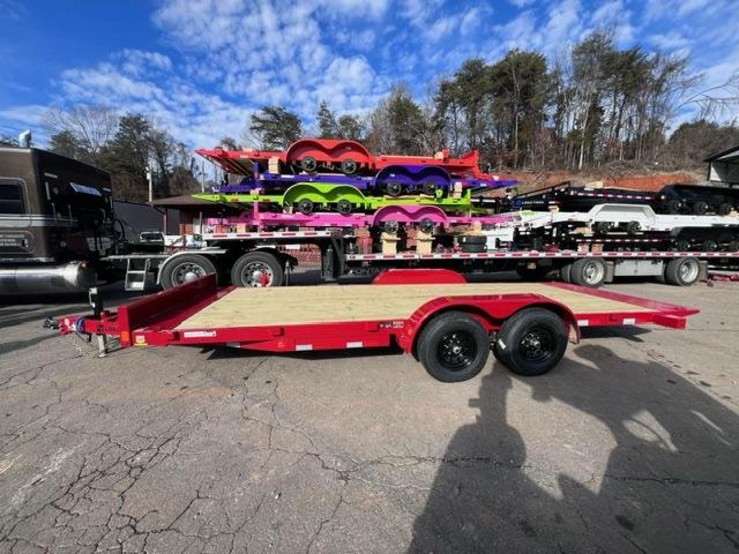 New 2024 LOAD TRAIL 83X20 MAX TILT DECK Tilt Trailer