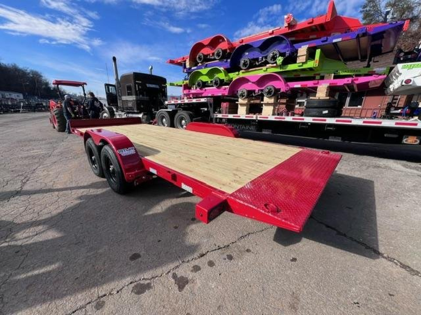 New 2024 LOAD TRAIL 83X20 MAX TILT DECK Tilt Trailer