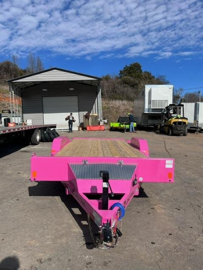 New 2024 LOAD TRAIL 83X20 10K Tilt Trailer- Pink