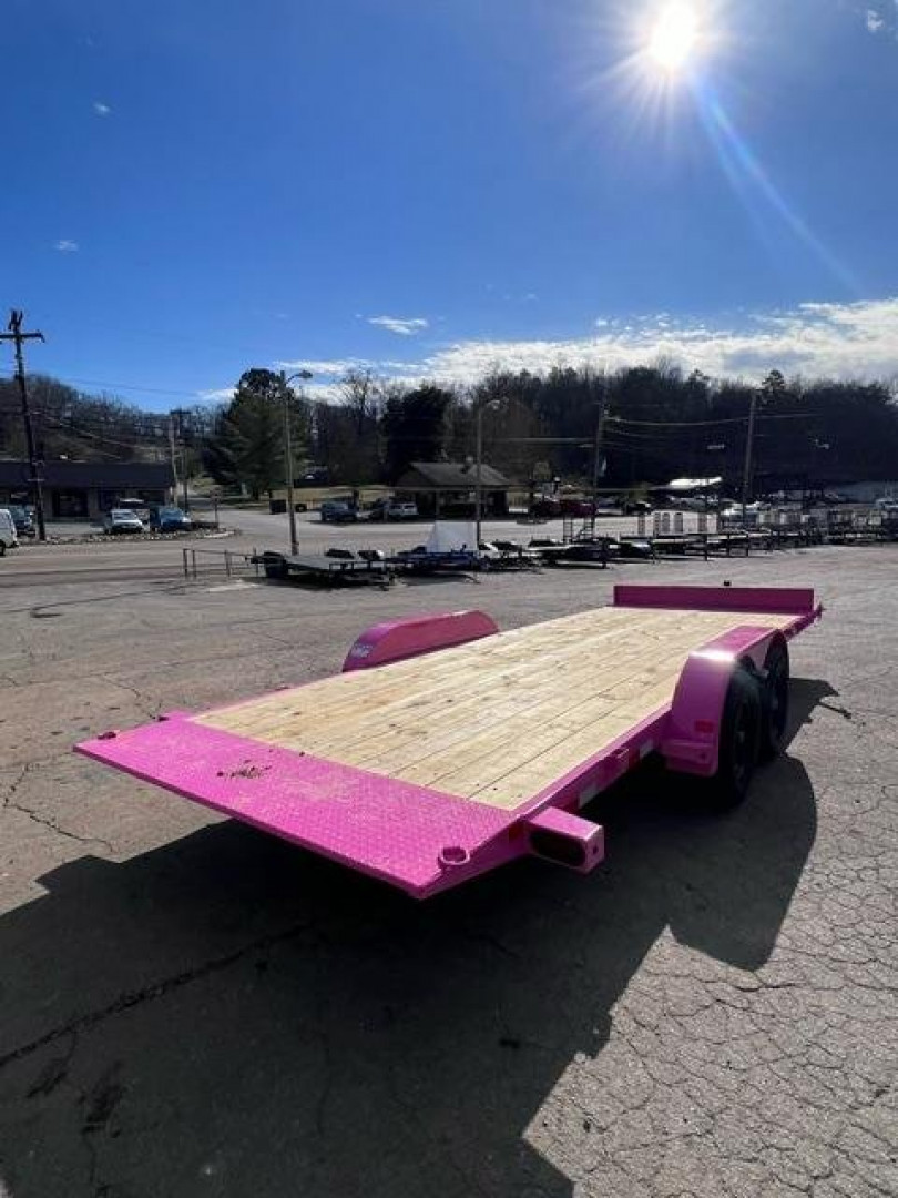 New 2024 LOAD TRAIL 83X20 10K Tilt Trailer- Pink