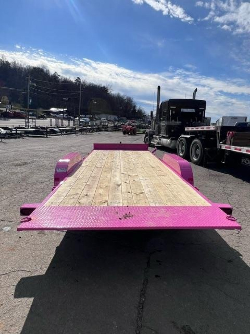 New 2024 LOAD TRAIL 83X20 10K Tilt Trailer- Pink