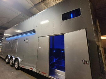 New 2023 Outlaw Trailers 32' STACKER DEMO UNIT Cargo / Enclosed Trailer