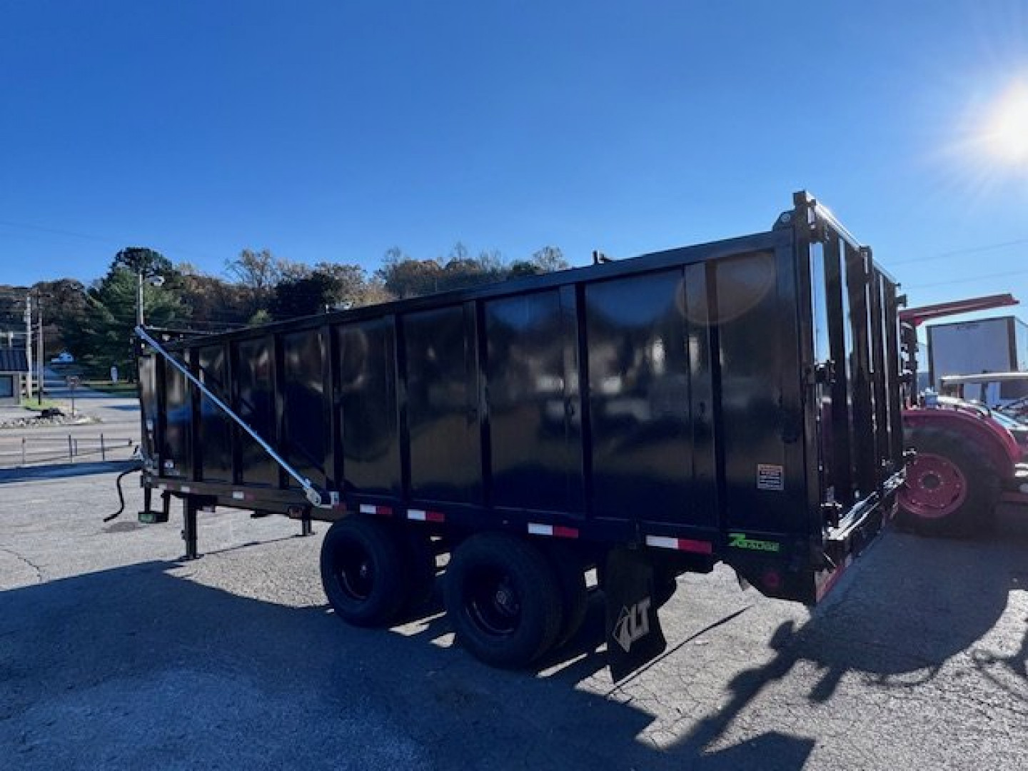 New NEW 2024 Load Trail 20' Deckover  Dump Trailer
