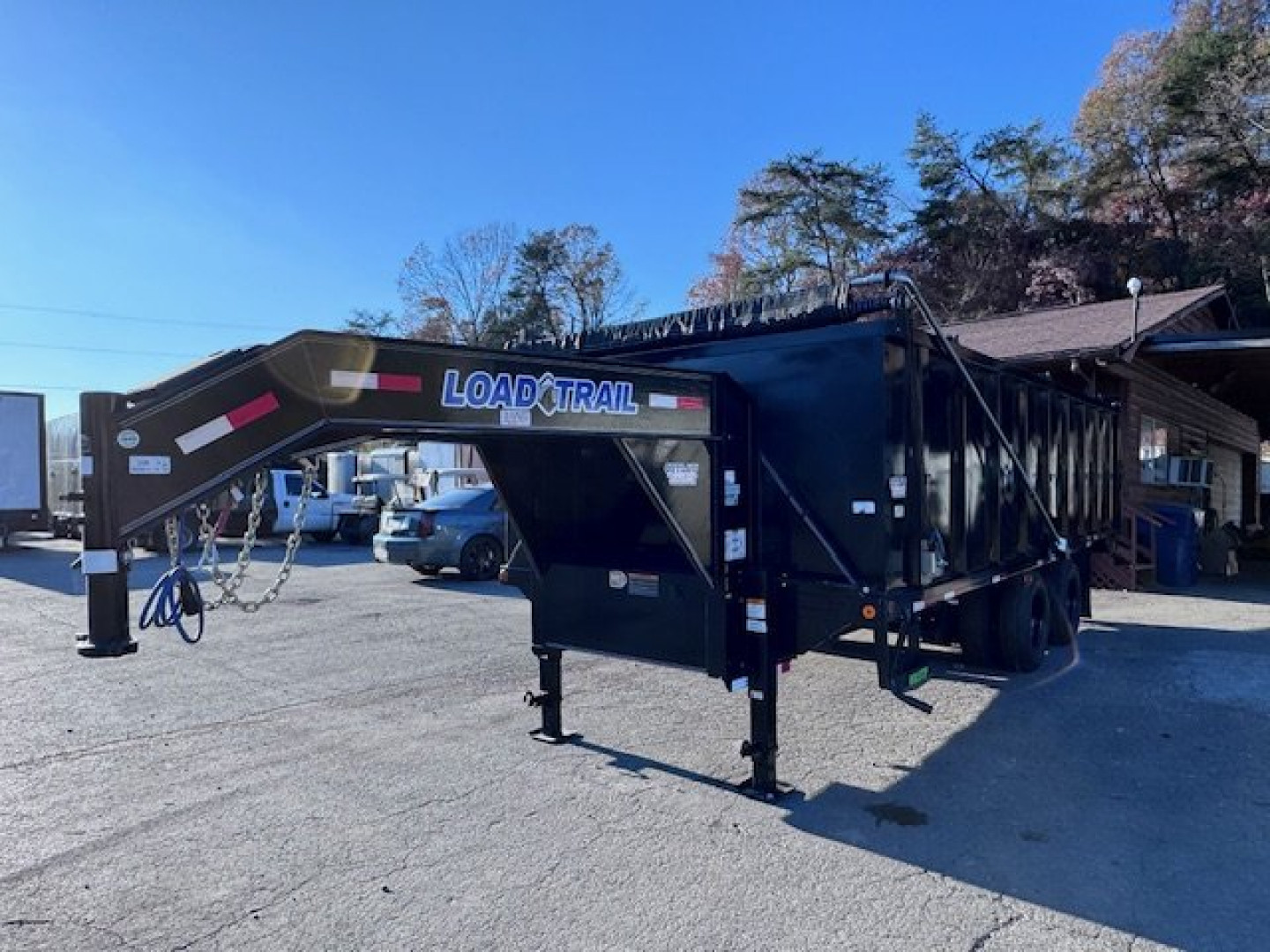 New NEW 2024 Load Trail 20' Deckover  Dump Trailer