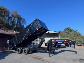 New NEW 2024 Load Trail 20' Deckover  Dump Trailer