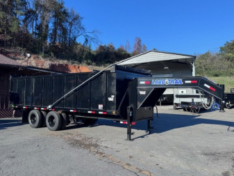 New NEW 2024 Load Trail 20' Deckover  Dump Trailer