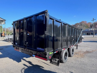 New NEW 2024 Load Trail 20' Deckover  Dump Trailer