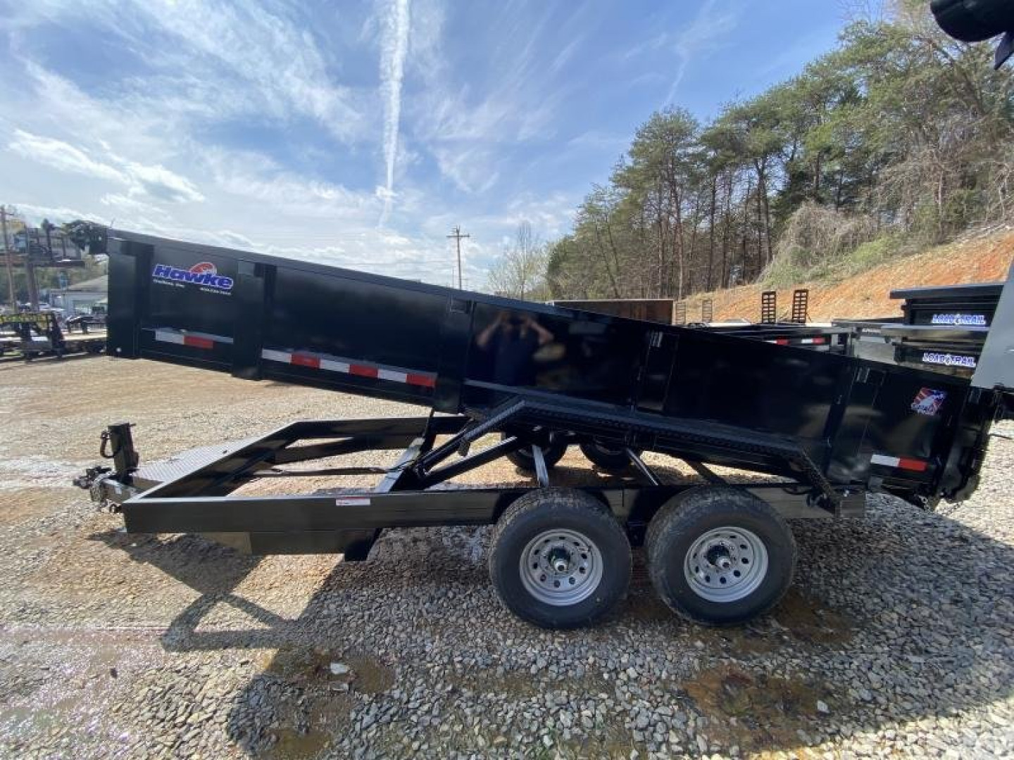 New NEW 2024 HAWKE TRAILERS 7' x 16' Dump Trailer