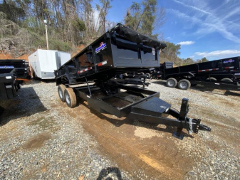 New NEW 2024 HAWKE TRAILERS 7' x 16' Dump Trailer