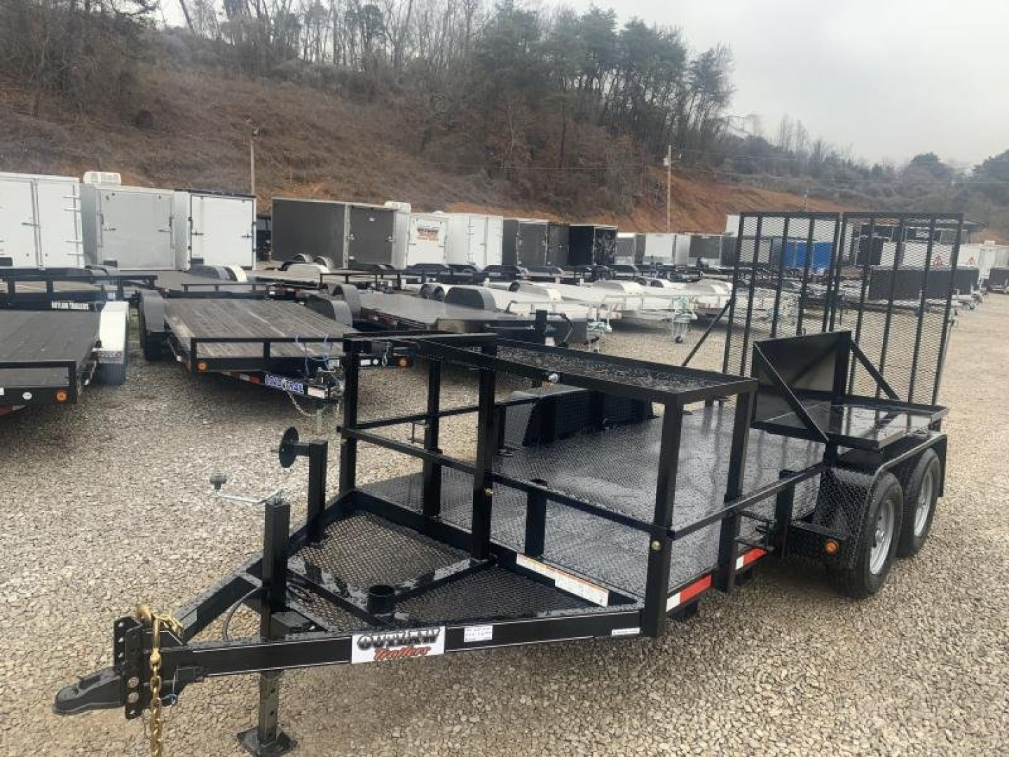 New 2023 Outlaw Trailers Custom Utility Equipment Trailer