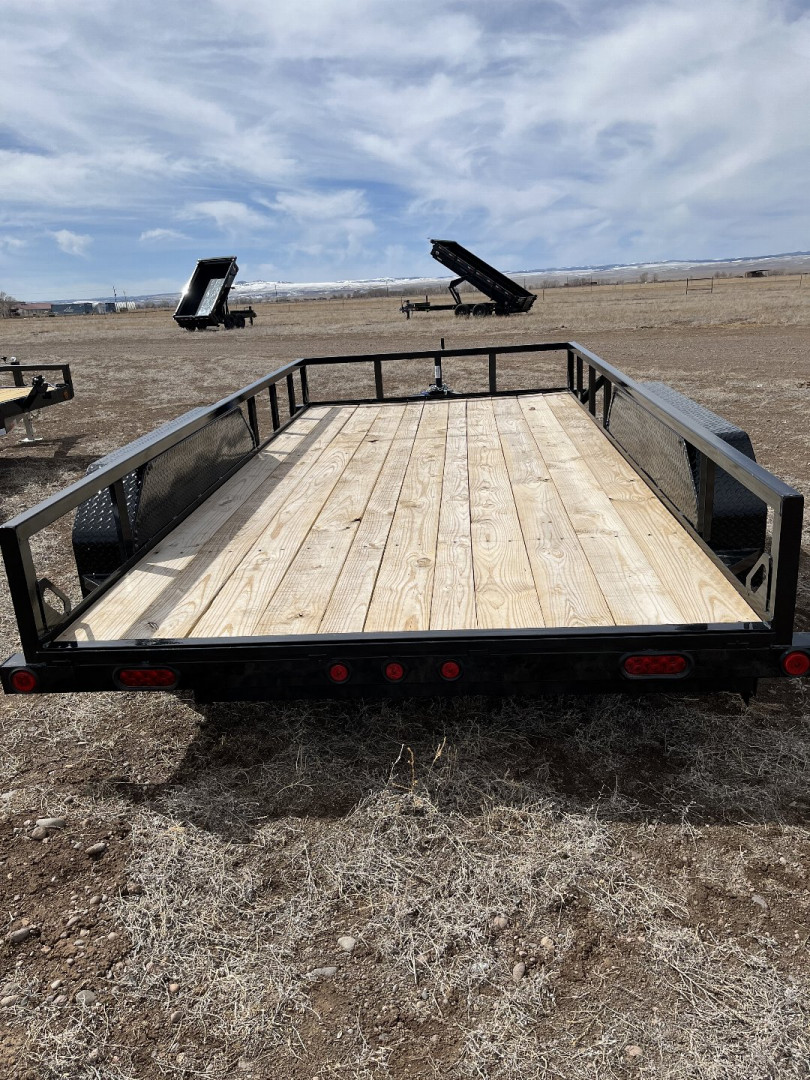 New 2025 Load Trail UT142 77" x 14' Utility Trailer