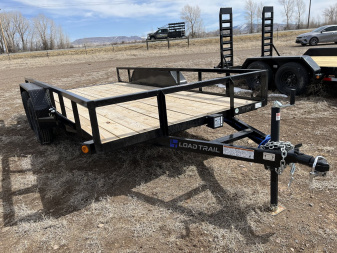 New 2025 Load Trail UT142 77" x 14' Utility Trailer